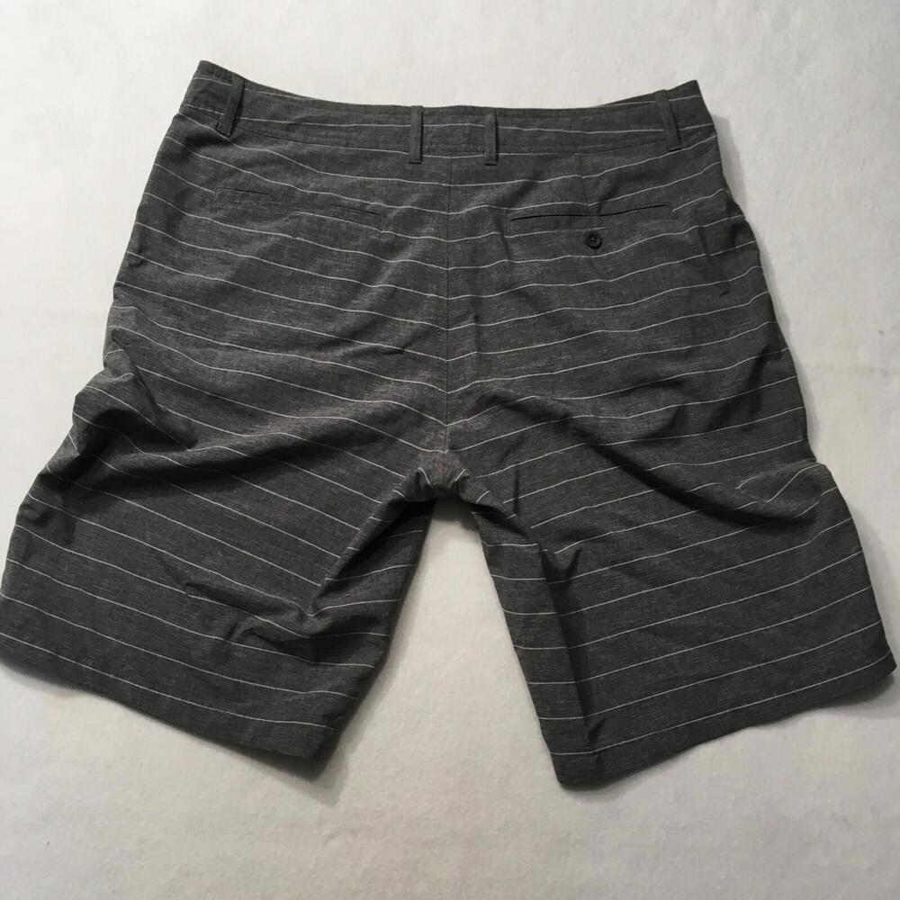 Goodfellow & Co Chino Shorts Men's 36 GRAY  Stretch Flat Front Walking Golf - Picture 6 of 7